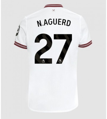 West Ham United Nayef Aguerd #27 Udebanetrøje 2023-24 Kort ærmer